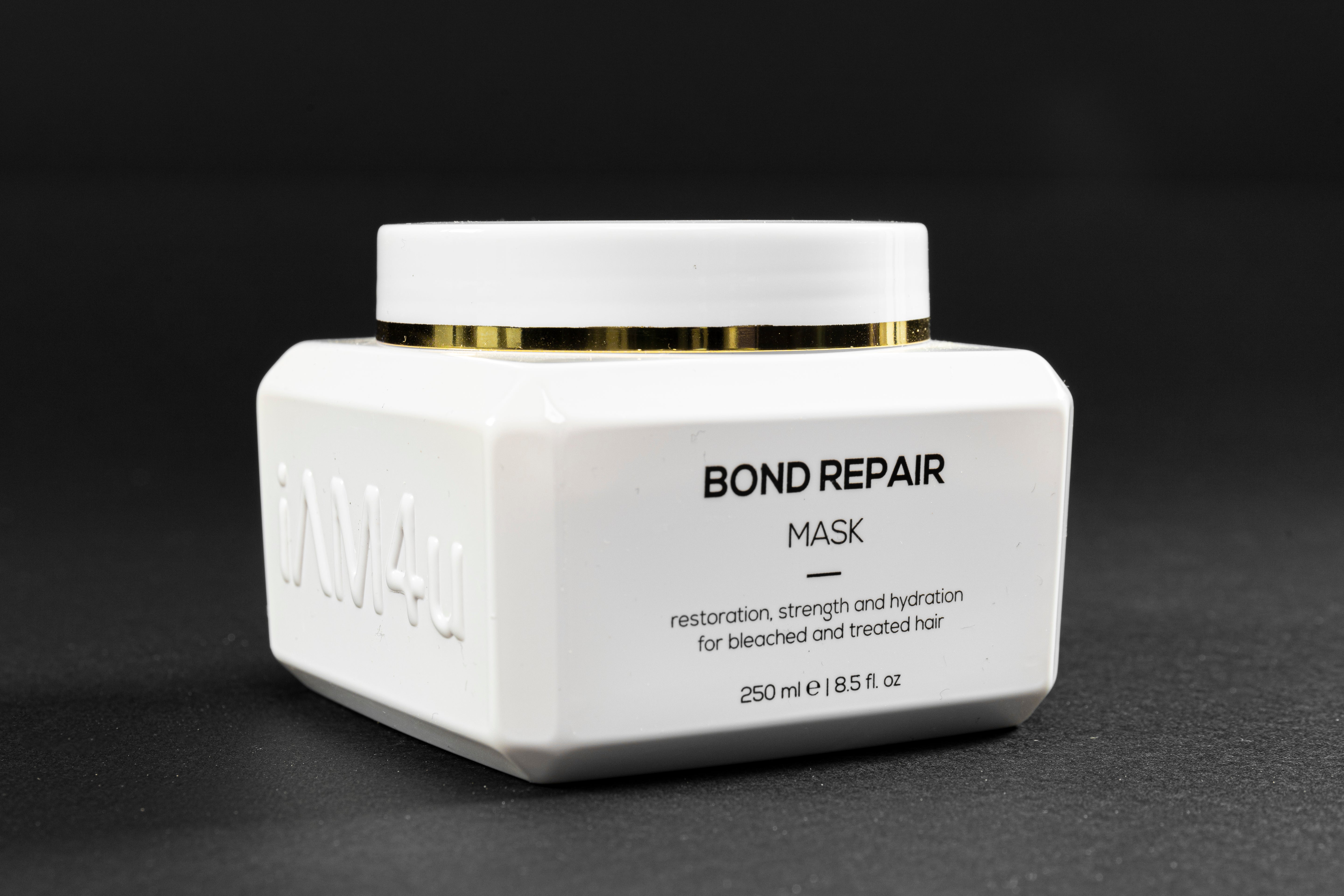 iam4u Bond Repair Mask – Regeneráló és erősítő hajmaszk nagyon száraz, sérült hajra